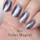 Magnet Gel Polish MG2 "Violet Magnet"